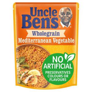 Uncle Ben's Wholegrain Mediterranean Vegetable Microwave Rice