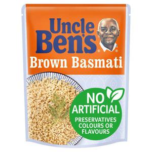 Uncle Bens Brown Basmati Microwave Rice