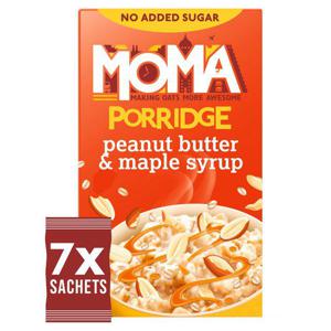 Moma Porridge Sachets Peanut Butter & Maple Syrup