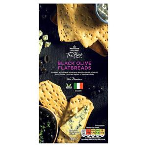 Morrisons The Best Black Olive Flatbread