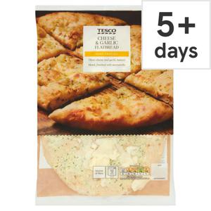 Tesco Four Cheese & Garlic Flatbread 230G