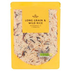 Morrisons Microwave Long Grain & Wild Rice
