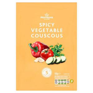 Morrison Spicy Vegetable Couscous 110G