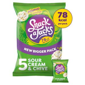 Snack A Jacks Crispy Sour Cream & Chive