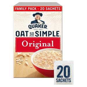 Quaker Oat So Simple Original Porridge Sachet 20X27g