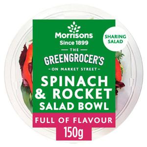 Morrisons Spinach & Rocket Salad Bowl