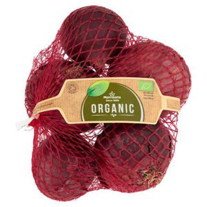 Morrisons Organic Red Onions