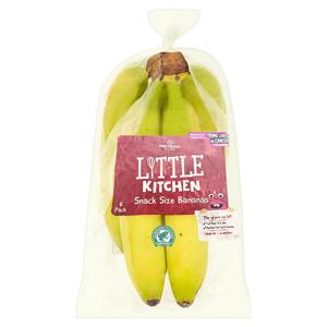 Morrisons Little Kitchen Snack Size Bananas