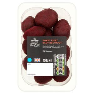 Morrisons The Best Sweet Fiery Baby Beetroot