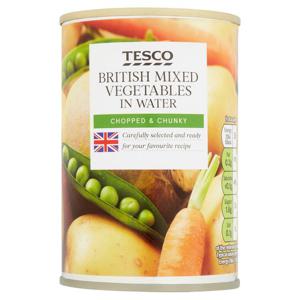 Tesco Mixed Vegetables 300G