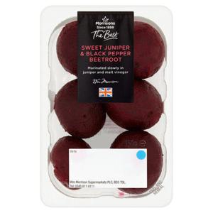 Morrisons The Best Sweet Juniper And Black Pepper Beetroot