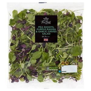 Morrisons The Best Pea Shoots & Purple Radish