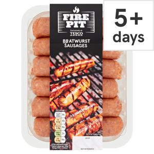 Tesco Fire Pit Bratwurst Sausages 480G