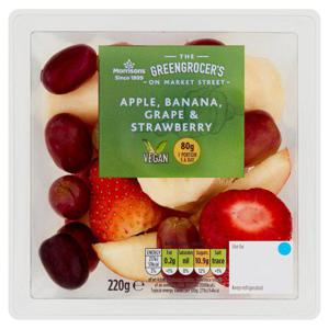 Morrisons Apple, Banana, Grape & Strawberry