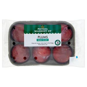 Morrisons Ready To Eat Plums