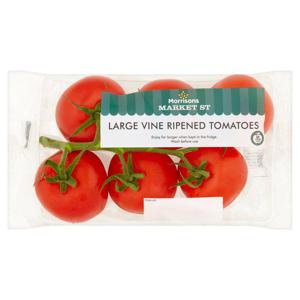 Morrisons Vine Ripened Large Tomatoes Min.