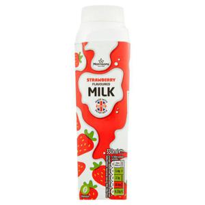 Morrisons Strawberry Flavoured Fresh Milk