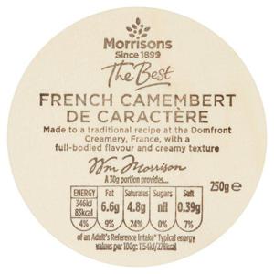 Morrisons The Best French Camembert