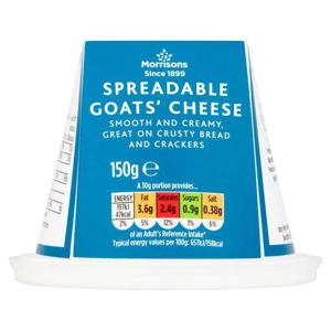 Morrisons Spreadable Goats Cheese