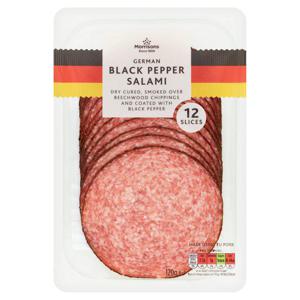 Morrisons German Black Pepper Salami