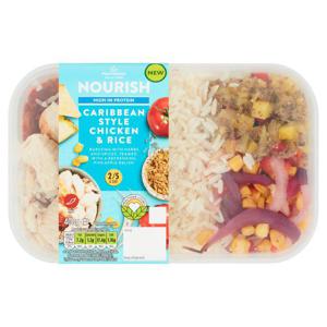 Morrisons Nourish Caribbean Chicken & Rice