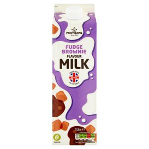 Morrisons Fudge Brownie Flavoured Milk