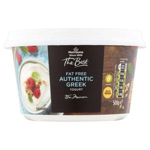 Morrisons The Best Greek Yogurt 0% Fat