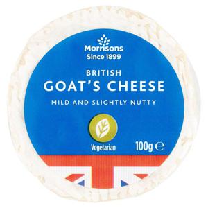 Morrisons British Goat's Cheese