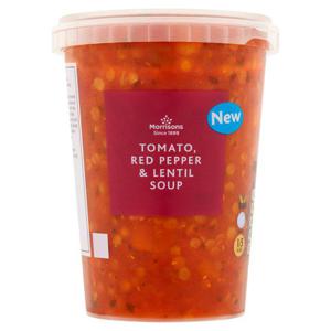 Morrisons Tomato, Red Pepper & Lentil Soup