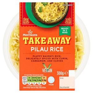 Morrisons Takeaway Indian Pilau Rice