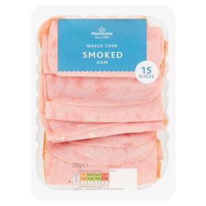 Morrisons Wafer Thin Smoked Ham