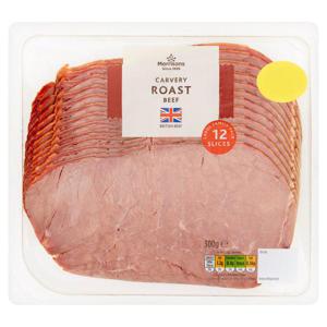 Morrisons Carvery Roast Beef Slices