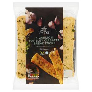 Morrisons The Best Garlic Ciabatta Breadsticks