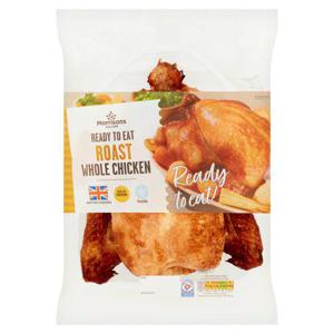 Morrisons Ready To Eat Roast Cooked Whole Chicken