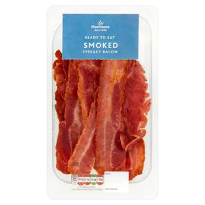 Morrisons Ready to East Smoked Streaky Bacon