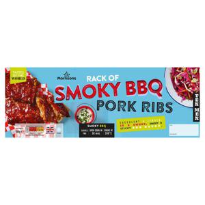 Morrisons Rack of Smoky BBQ Pork Ribs