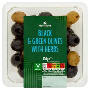 Morrisons Black & Green Olives