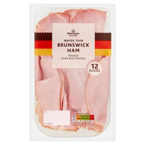 Morrisons Wafer Thin Brunswick Ham