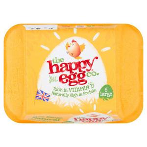 Happy Egg Co. Large Free Range Eggs 6 pack