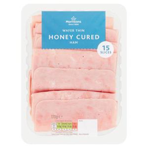 Morrisons Wafer Thin Honey Cured Ham