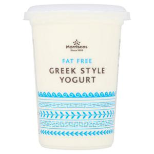 Morrisons Fat Free Greek Style Yogurt