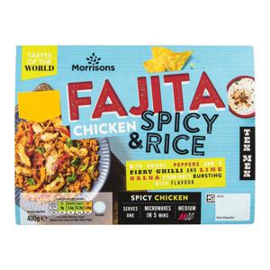 Morrisons Tex Mex Fajita Chicken & Spicy Rice