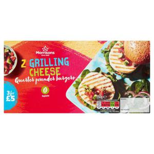 Morrisons Summer Grilled Quarter Pounder Cheese