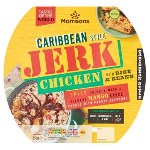 Morrisons Caribbean Style Jerk Chicken With Rice & Beans