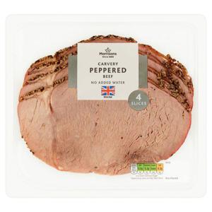 Morrisons Carvery Roast Peppered Beef