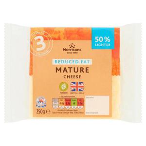 Morrisons 50% Reduced Fat Mature Cheese