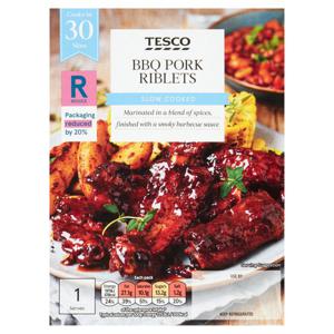 Tesco Bbq Pork Riblets 300G