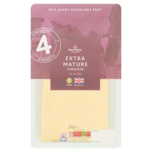 Morrisons Extra Mature Cheese Slices