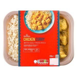 Morrisons Chinese Chinese Chicken Curry With Egg Fried Rice