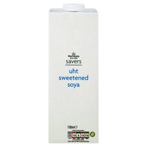 Morrisons Savers Long Life Sweetened Soya Milk Alternative